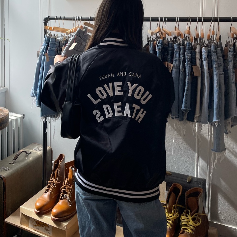 Vintage Varsity Bomber Jacket